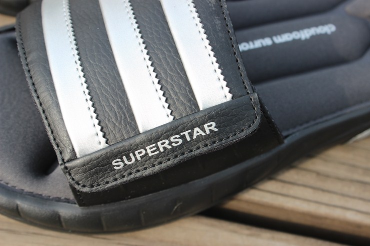 Adidas Adidas Superstar 3G thể thao nam và nữ velcro dép G61949 G40165 dép fila
