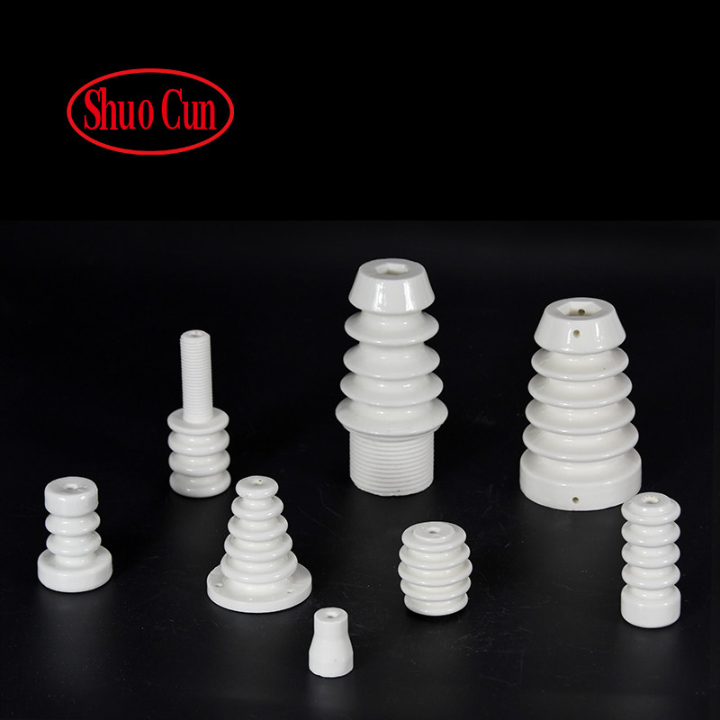 Various specifications purifier corona machine with high pressure resistant high temperature ceramic insulating column ceramic insulator