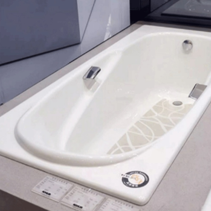 Kohler Yadejiao Cast Iron Adult Bathtub Home Bathtub Built-In Enamel Soaking Bathtub Built-In Non-Slip Bottom 731t