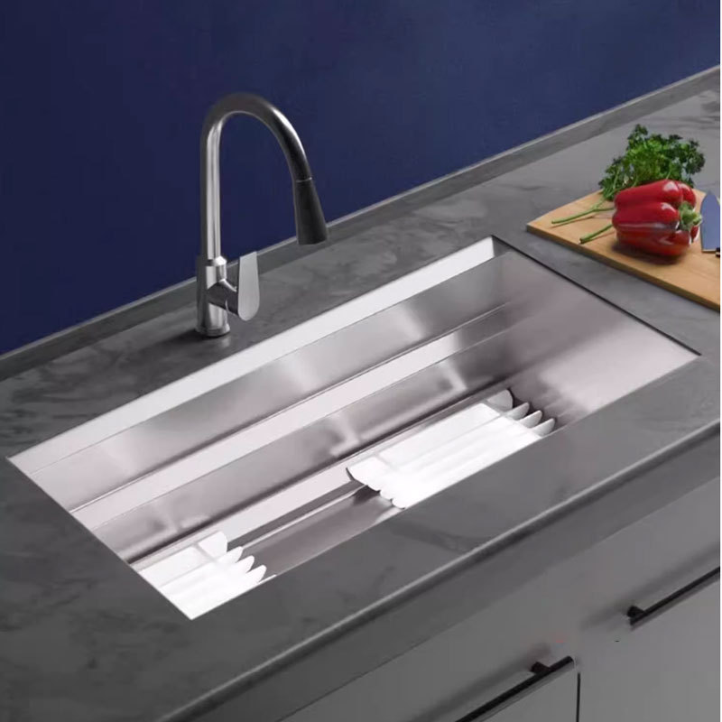 Kohler Pulefey Handmade Kitchen Sink Large Single Bowl Undermount Sink Dishwashing Basin 5540/23650/23651