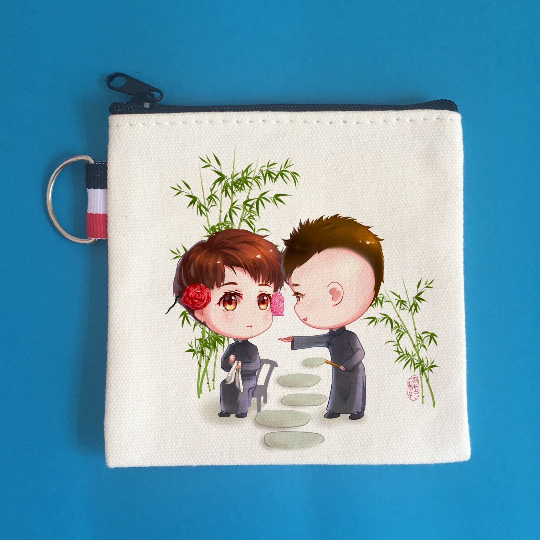 Tuan Tuan Jiu Er coin purse cross-body bag pen bag Zhang Yun Leika bag Yang Jiulang cross-body bag