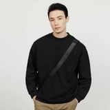 Осенняя ткань, лонгслив, трикотажный свитер, мужской кардиган, с рукавом