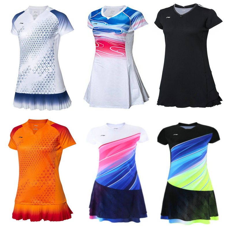 Li Ning 2020 new all-English race dress ASKQ112 108 SuCup world championships ASKR016 018