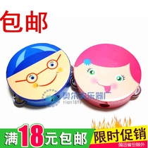 Baby toys childrens dance instruments toys baby tambourine tambourine Orff instruments hand bells