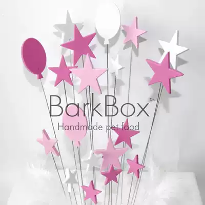 Pet cake flag three-dimensional companion pet birthday party