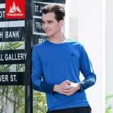 Быстросохнущий летний дорожный спортивный лонгслив, дышащая модная футболка, длина макси, круглый воротник, быстрое высыхание