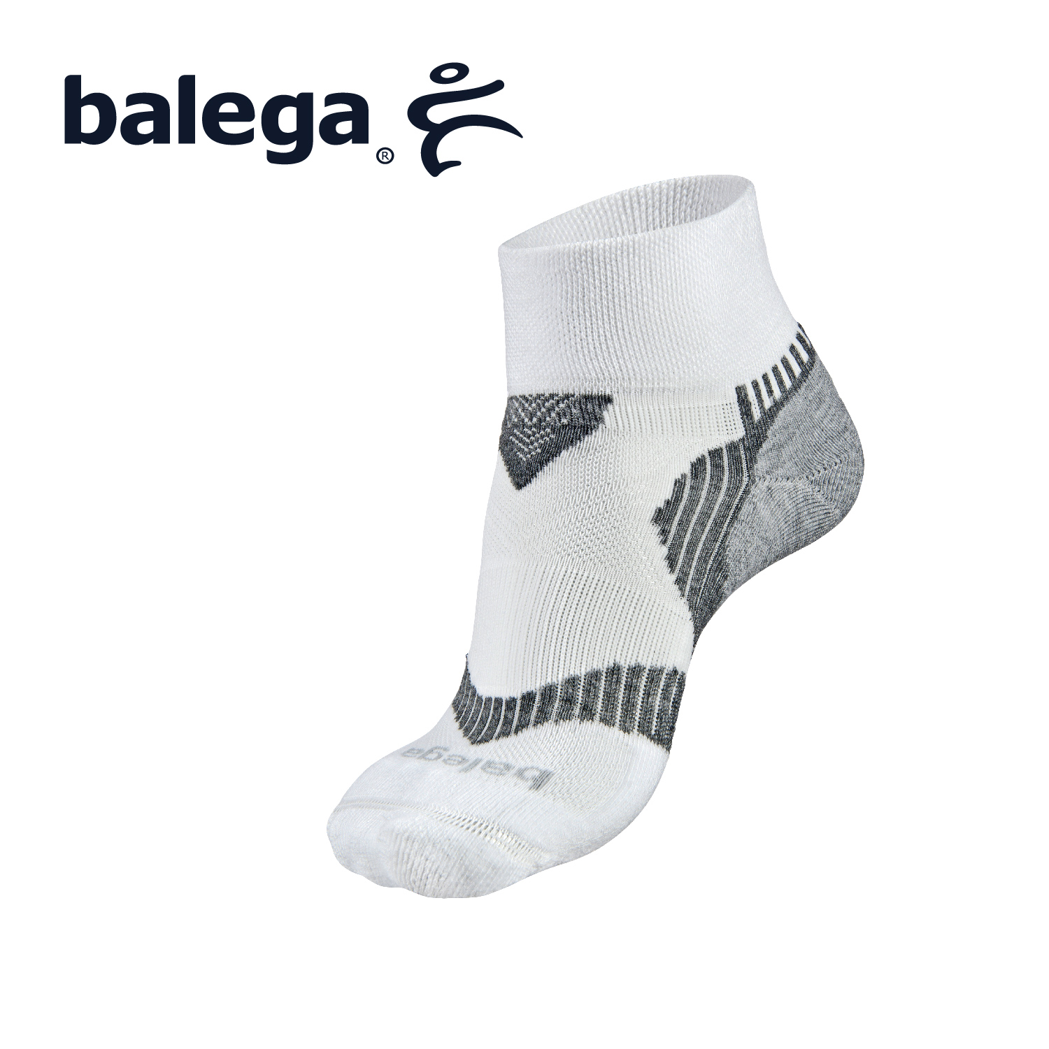 Balega outdoor men's and women Drynamix sweat-absorbing fiber breathable mid-top socks 8343