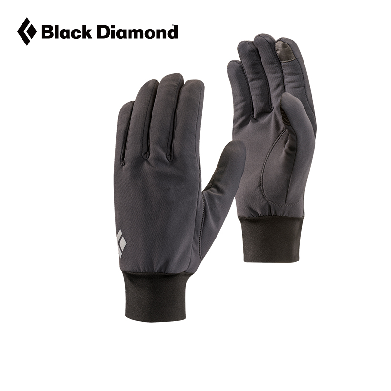 Black Diamond Black Diamond LightWeight Outdoor light Weight Softshell Touch Screen gloves between men and women 801046-Taobao
