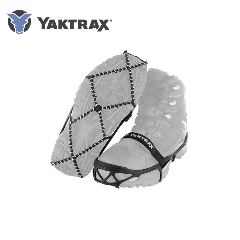 YAKTRAX PRO outdoor ice and snow non-slip shoe cover Lightweight easy hiking climbing steel coil crampons