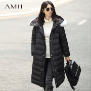 AMII Minimalism 2016 Winter New Straight Hai Mang 90 Velvet Medium-Length Xuống Cô gái 11.671.878