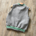 2017 new boy vest vest vest đôi màu sắc mùa thu và mùa đông ấm áp cotton cotton vest châu Âu và Mỹ mới áo gile bé gái đáng yêu Áo ghi lê