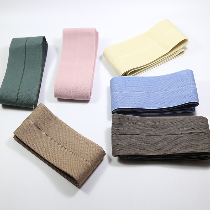 6 cm wide can be folded elastic tight pants seal band band and flat skirt belt rubber pants