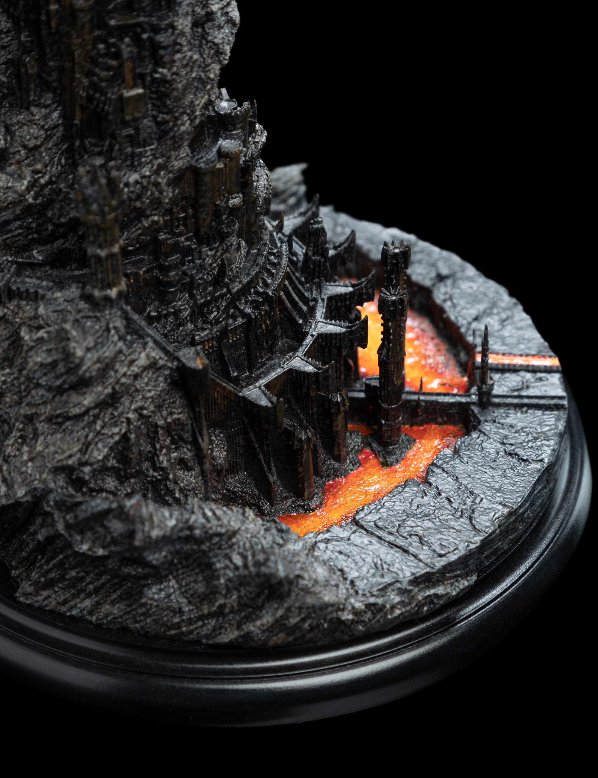 WETA Lord of the Rings Tower of Barad-Dur Polystone Environment