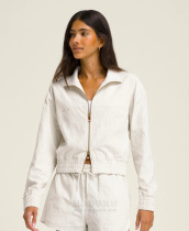 wilson ELLYN Wilson Womens Tennis Wear Autumn New White Lightweight Comfortable Short Jacket