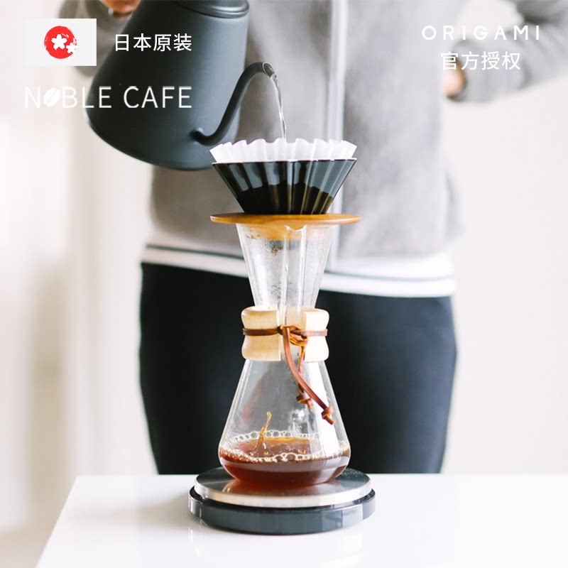 Japan ORIGAMI Handmade Coffee Folding Paper Filter Cup S M Ceramic Drip Type Extraction Tea Cake Filter Paper Cup
