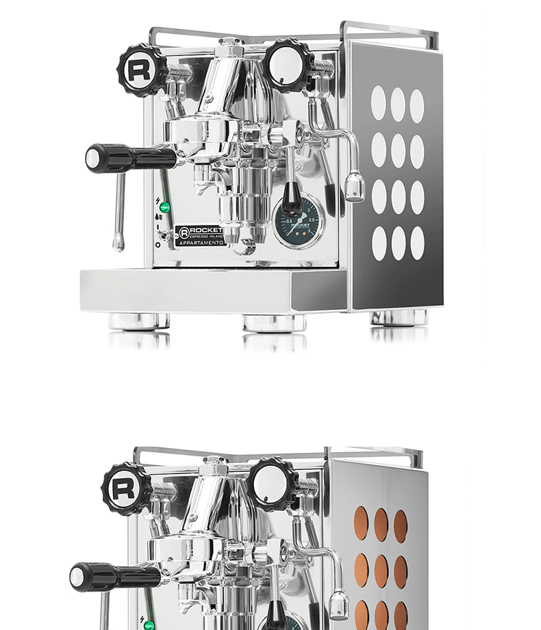 máy pha cafe viên nén Máy pha cà phê bán tự động Rocket / Rocket APPARTAMENTO đầu đơn máy cà phê
