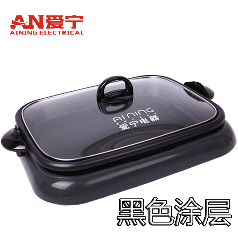 Eining 301C Two-piece multifunction non-stick electric baking pan commercial Wanzhou toasted fish stove paper bag fish pan shot baking electric baking tray