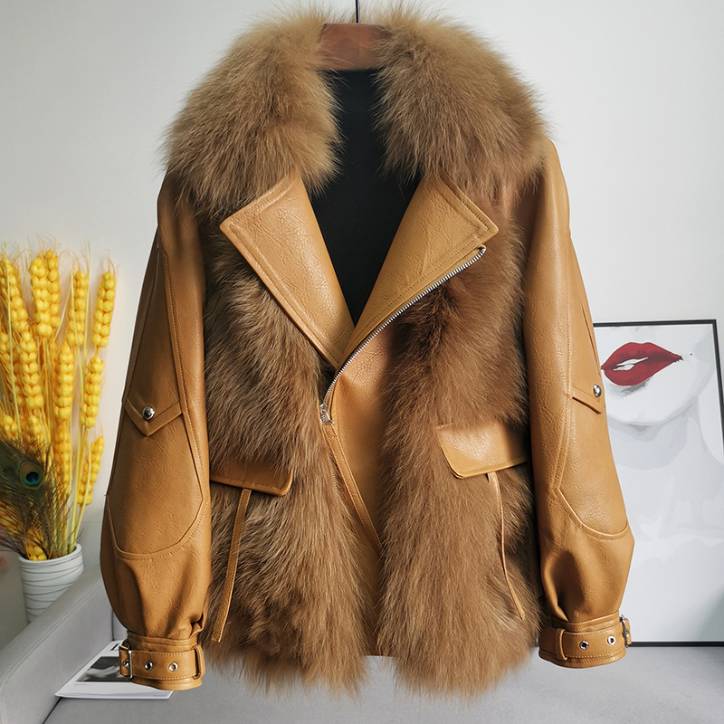 Europe Station 2021 - winter new fur coat coat for fox fur coat female in winter - coat