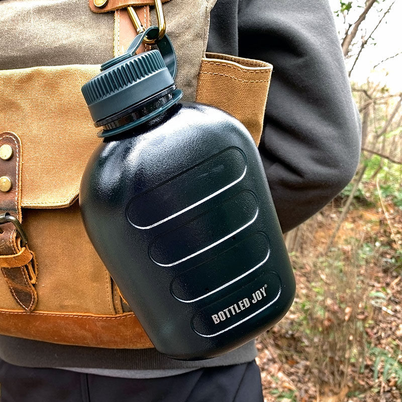 Tritan Kettle Outdoor Sports Water Bottle High Temperature Resistant Portable Food Grade Plastic Water Glass Large Capacity 1000ML