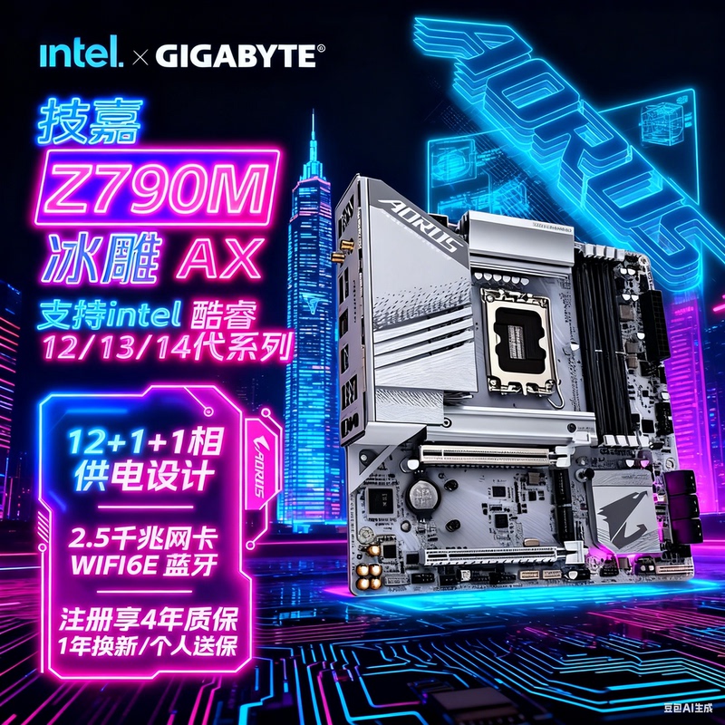 Gigabyte Z890 Z790 Aorus Elite Ice Sculpture Falcon Gaming Blade Tomahawk Brand New Motherboard Gigabyte Z890 Z790 Aorus Elite Ice Sculpture Falcon Gaming Blade Tomahawk Brand New Motherboard