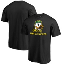 NCAA USA University Sports League Oregon Ducks Oregon duck team short sleeve T-shirt