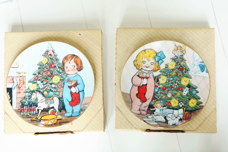 20-03 German 1980S Antique Vintage Ceramic Tomato Soup Fat Doll Decorative Plate Cover Bowl Water Cup More