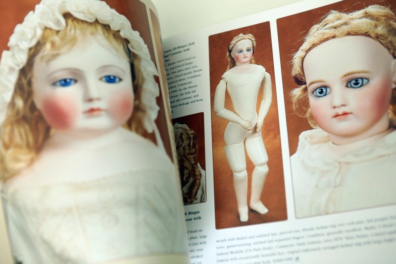 18-12 inner pages fine German French antique doll collection maps forensama TP64