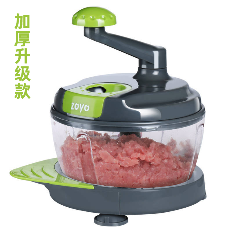 Household manual meat grinder multi-function minced vegetable stirrer garlic garlic cutter vegetable cutter shredder shredder mixer