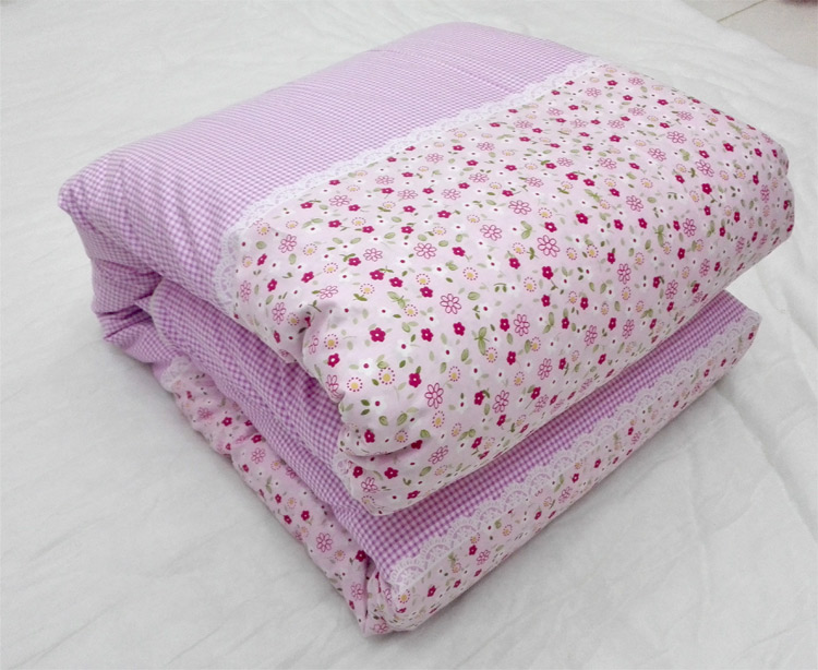 Bông quilt cover cotton bé sơ sinh quilt cover trẻ em chăn của học sinh mẫu giáo quilt cover sheets có thể được tùy chỉnh