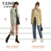 Áo khoác nữ Yixiang Liying 2019 mùa đông mới - Trench Coat