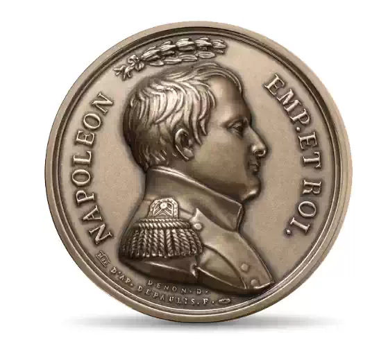 现货】明治43年1910年日韩合并日本吞并韩国55毫米铜章