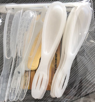 Wholesale custom plastic honey spoon 10g plastic spoon fruit spoon disposable spoon spoon honey sealing spoon