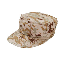Military fan outdoor photography travel sun hat Desert American Camouflage Octagonal hat