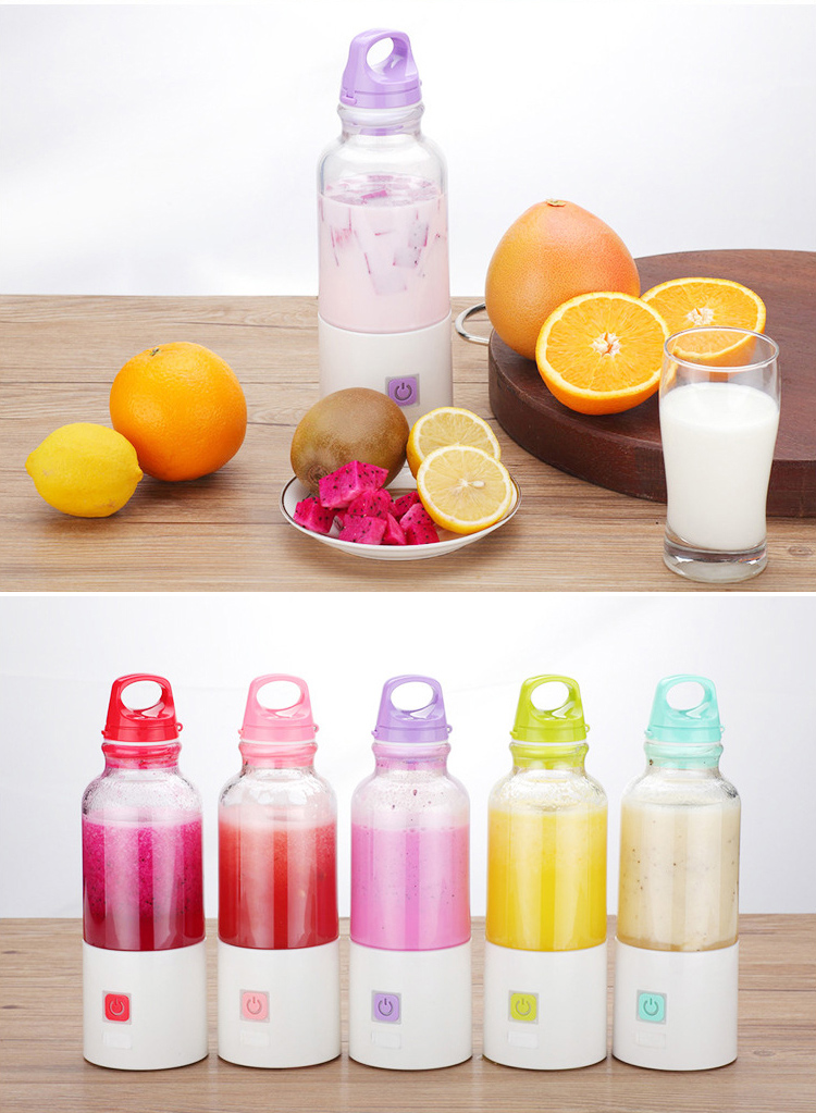 máy xay vitamix Lắc mạng sạc đỏ cốc nước trái cây khuấy tay cốc sinh viên máy ép trái cây điện với thực phẩm trái cây chiên máy ép philip hr1811