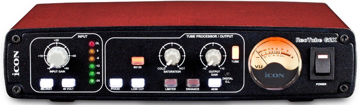 Eken ICON ReoTube G2X vacuum tube talk microphone amplifier high definition digital interface talk