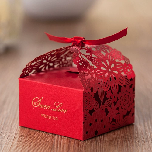 Вэй Сими Сишикан коробка брак свадебный свадебный пакет коробка сахар бутылка свадьба свадебное банкет Отправить коллегам творческие свадебные товары