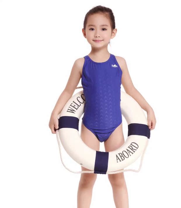 Trẻ em Anh tam giác Xiêm Sinh viên phong cách đua xe chuyên nghiệp Vảy cá màu rắn Đồ bơi nữ YA9210 đồ bơi em bé