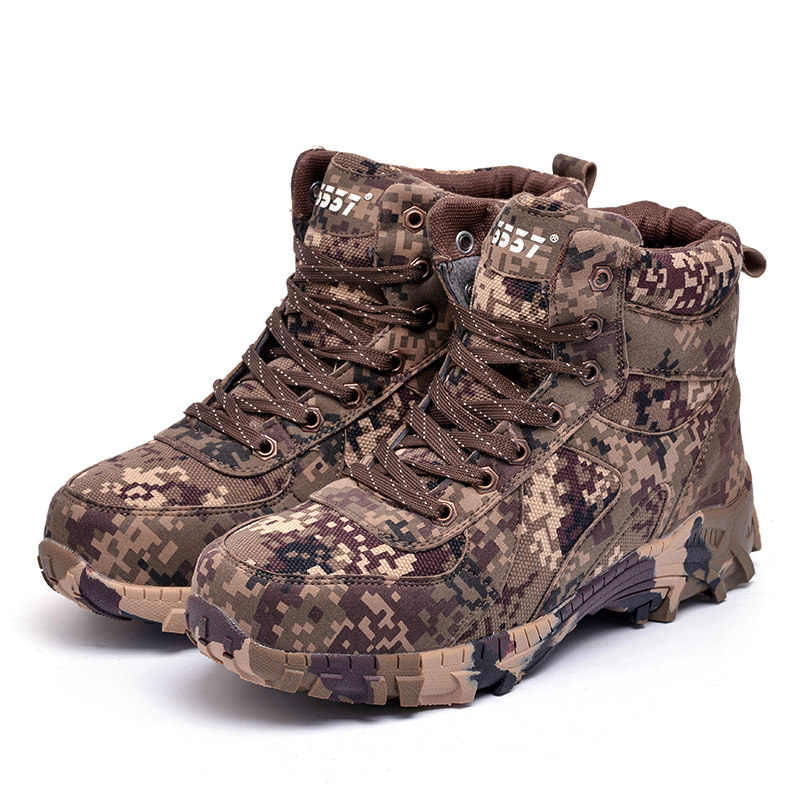 Bottes militaires pour Lovers en toile - chaud - Ref 1398529 Image 11