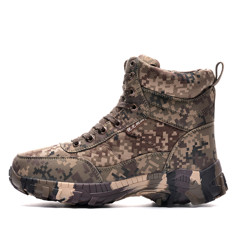 Bottes militaires pour Lovers en toile - chaud - Ref 1398529 Image 7