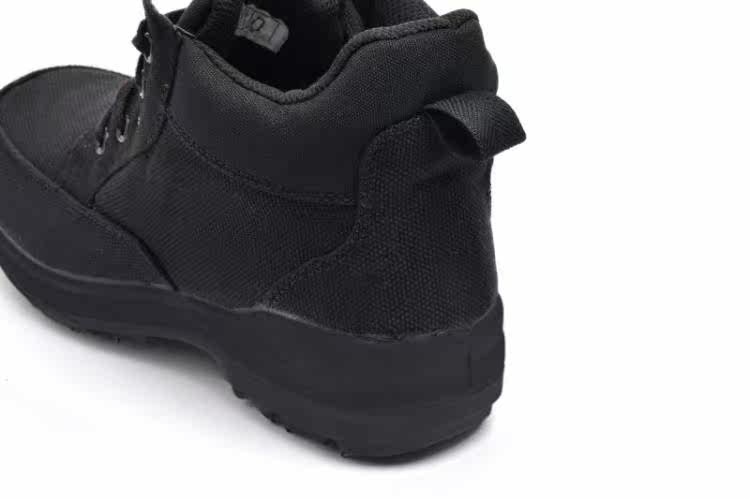 Boots militaires pour homme en toile - Ref 1400684 Image 11