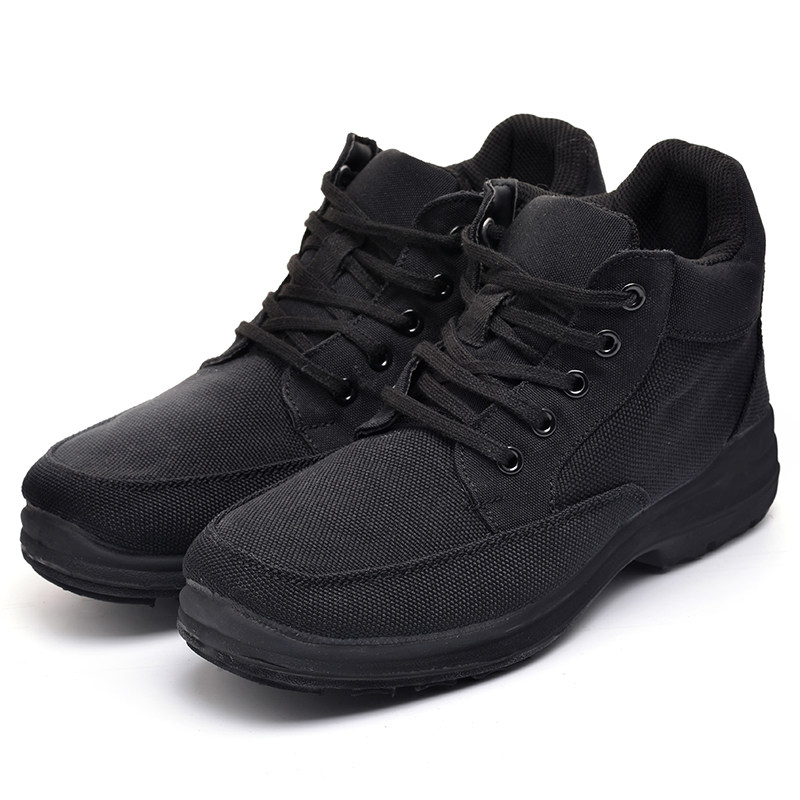 Boots militaires pour homme en toile - Ref 1400684 Image 8