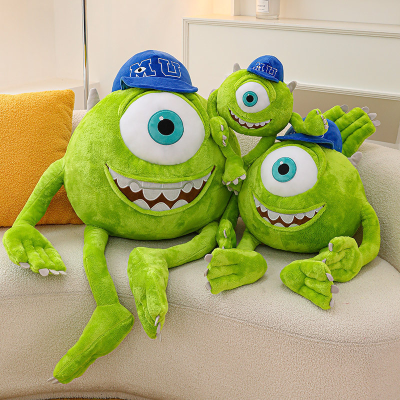 Monsters University One-Eyed Doll Mike Big-Eye Plush Toy Monsters, Inc. Ugly-Cute