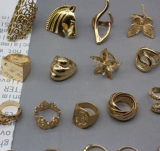 Личность Y Одиночный выход, европейская и американская текстура Золотая, без золотого металлического стиля Супер красивые украшения модного кольца уникальная модель