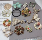 Европейский и американский y одинокий ретро -рождественский снежинок котенок Kitcome Baroack Little Bird Collection