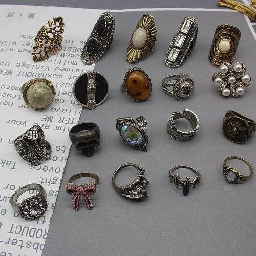 Y Одиночный выход, европейский и американский супер ретро старый старый старый старый бусинок буровые змеиные женщины