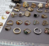 Y Одиночный выход японской японской единой минимальной много -мульти -уникальной модели личностной смолы европейские и американские ювелирные изделия.