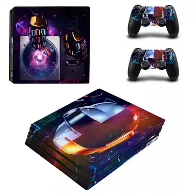 PS4PRO body sticker PS4 scratch-resistant waterproof and dust-proof anime color pattern PS4pro electrostatic sticker 82