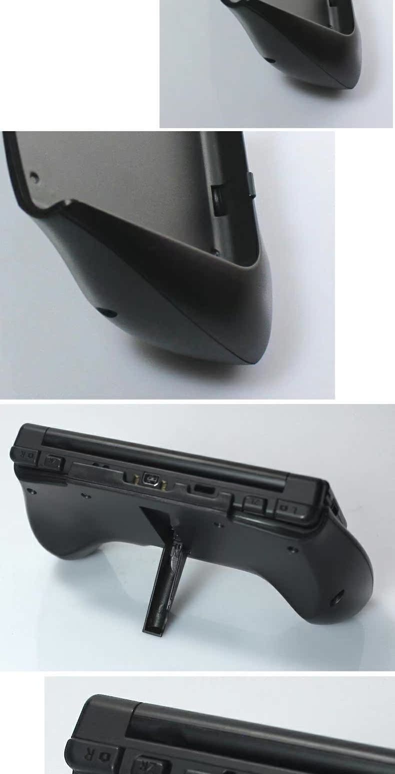 Pointe-Noire new3ds xử lý mới 3 kẹp nhỏ mới ba thợ săn quái vật nhỏ tay phụ kiện 3DS mới - DS / 3DS kết hợp nesura miếng dán 5d cho máy chơi game