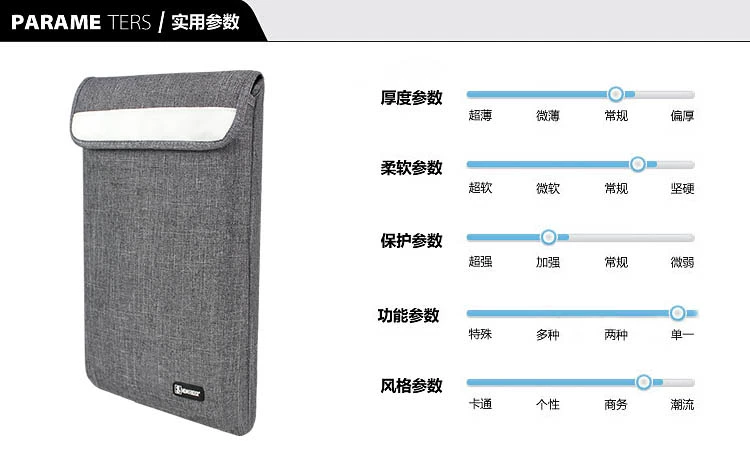 13,3 inch 14 inch 15,6 inch 17,3 inch Huawei kê Lenovo Xiaoxin air13 tiết kiệm y7000p Dell ASUS HP máy tính xách tay gói túi máy tính dày chống sốc - Phụ kiện máy tính xách tay
