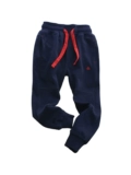 Штаны для мальчиков, большие детские спортивные повседневные брюки, материал